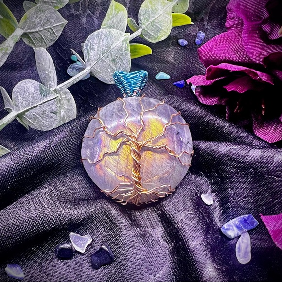 Handcrafted Copper Wire Wrapped Pendants - Picture 11 of 16